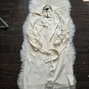 MARELLA Art 365 Ivory Long Blazer—6